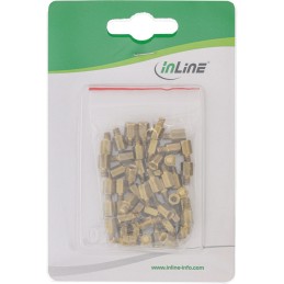 InLine 77787 kit de support Jaune Métal