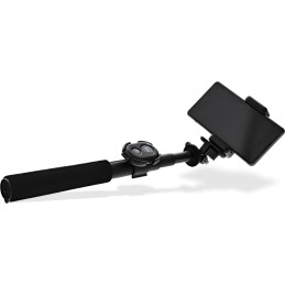 InLine Selfie Stick per cellulare, trigger Bluetooth, nero, alluminio, 0,75 m