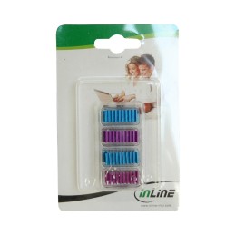 InLine 33955G système de refroidissement d’ordinateur Module de mémoire Dissipateur thermique Radiateur Bleu, Violet