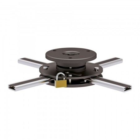 InLine 4043718172375 montaje para projector Techo pared Negro