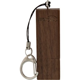 InLine 35063W USB flash drive 32 GB USB Type-A 3.2 Gen 1 (3.1 Gen 1) Walnut