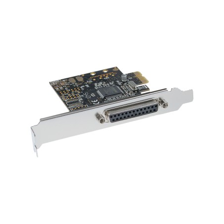 InLine Scheda parallela PCIe, 1x Sud-D 25pin femmina, Moschip MCS9904CV-AA
