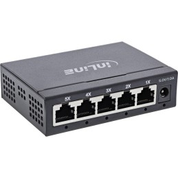 InLine 32305O switch Gigabit Ethernet (10 100 1000) Negro