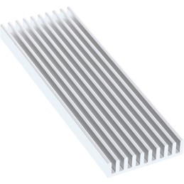 InLine 33955K système de refroidissement d’ordinateur Disque électronique Dissipateur thermique Radiateur Argent