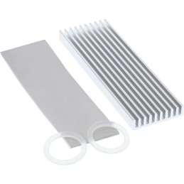 InLine 33955K computer cooling system Solid-state drive Heatsink Radiator Silver