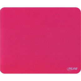 InLine Mouse Pad, ultrasottile, per sensori laser, 220x180x0,4mm, rosso