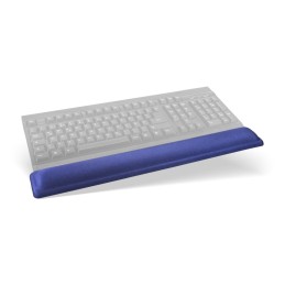 InLine Keyboard Pad, poggia polsi in gel per tastiera, Blu, 464x60x23mm