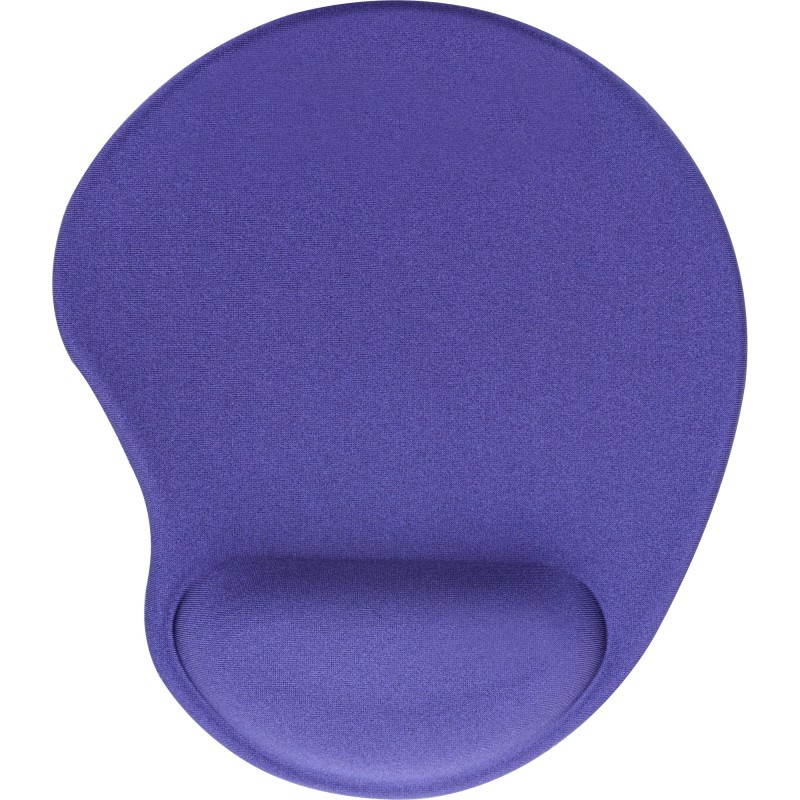 InLine Mouse Pad, poggia polsi in gel, 230x205x20mm, blu