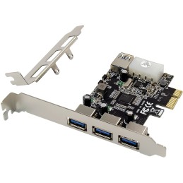 InLine 76662D carte et adaptateur d'interfaces Interne Molex 4-pin, USB 3.2 Gen 1 (3.1 Gen 1)