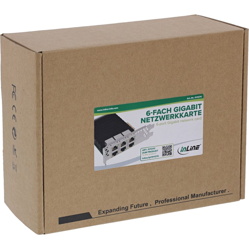 InLine 51127C carte et adaptateur d'interfaces Interne