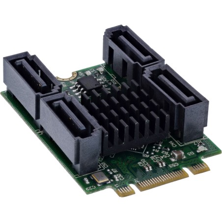 InLine 76660U carte et adaptateur d'interfaces Interne SATA