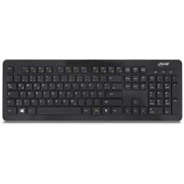 InLine 55368A teclado Ratón incluido Universal RF inalámbrico QWERTZ Alemán Negro