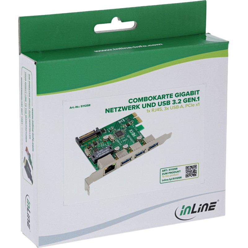 InLine 51125R interface cards adapter