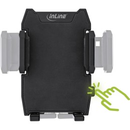 InLine 23156O holder Passive holder Digital media player, Mobile phone Smartphone, Navigator Black