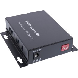 InLine 66659F convertisseur de support réseau 10000 Mbit s 1310 nm Monomode Noir