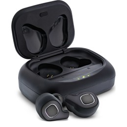 InLine PURE Air TWS, Bluetooth In-Ear Kopfhörer mit TWS, mit Qi-Case PowerBank