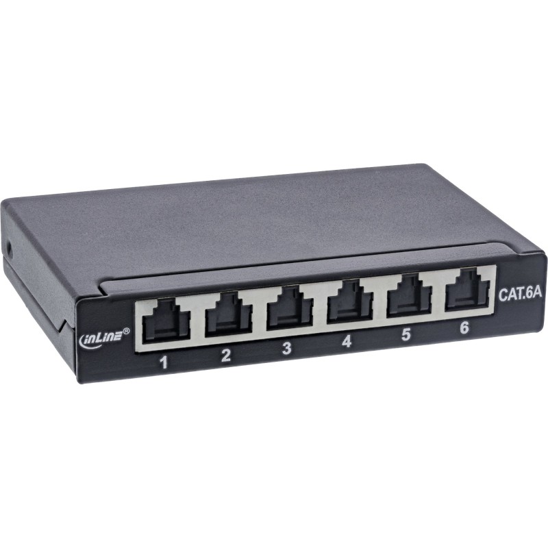 InLine 76816B patch panel 0.5U