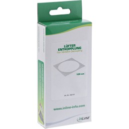 InLine Cornice disaccoppiamento, antivibrazione Ventole 120mm