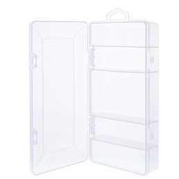 InLine Kleinteilebox, 5 Fächer, Abmessungen  206x107x33mm, transparent