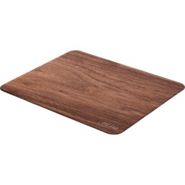 InLine WoodPad, tappetino per mouse in vero legno, noce, 240x200mm