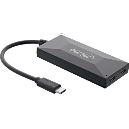 InLine USB 3.2 Gen.1 Hub, USB-C zu 2 Port USB-C und 3 Port USB-A, ohne PSU