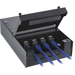 InLine 76202X outlet box Black