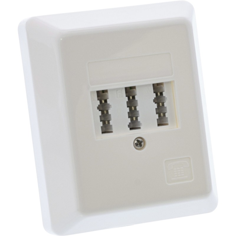 InLine 69971 outlet box Beige
