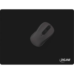 InLine 55474 mouse pad Gaming mouse pad Black