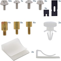 InLine 77778 kit de support Métal