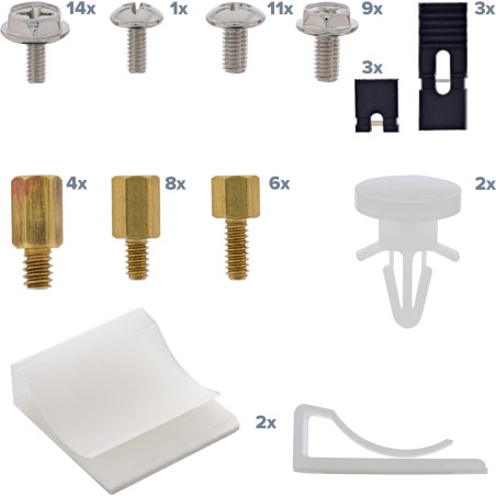 InLine 77778 mounting kit Metal