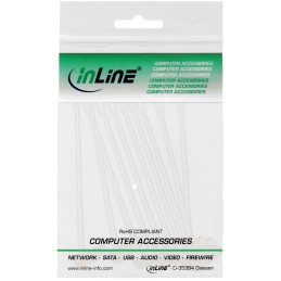 InLine 59946B equipment dust cover Cable cover Transparent