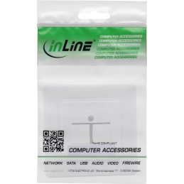 InLine 76202Z caja de tomacorriente 2 x RJ-45 Blanco