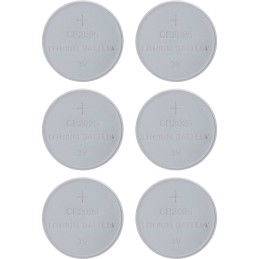 InLine CR2025 Knopfzellen, 3V Lithium, 6er Blister