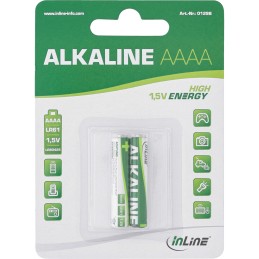 InLine 01298 household battery Single-use battery AAAA Alkaline