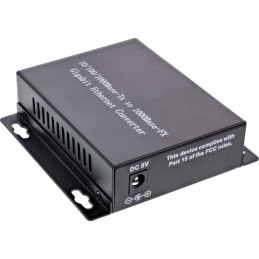 InLine 66659A network media converter 1000 Mbit s 1310 nm Multi-mode Black