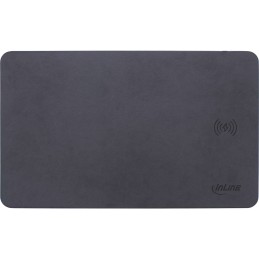InLine 55495 tapis de souris Noir