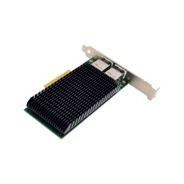 InLine Scheda di rete Dual 10-Gigabit, 2x RJ45 10Gb s, PCIe x8