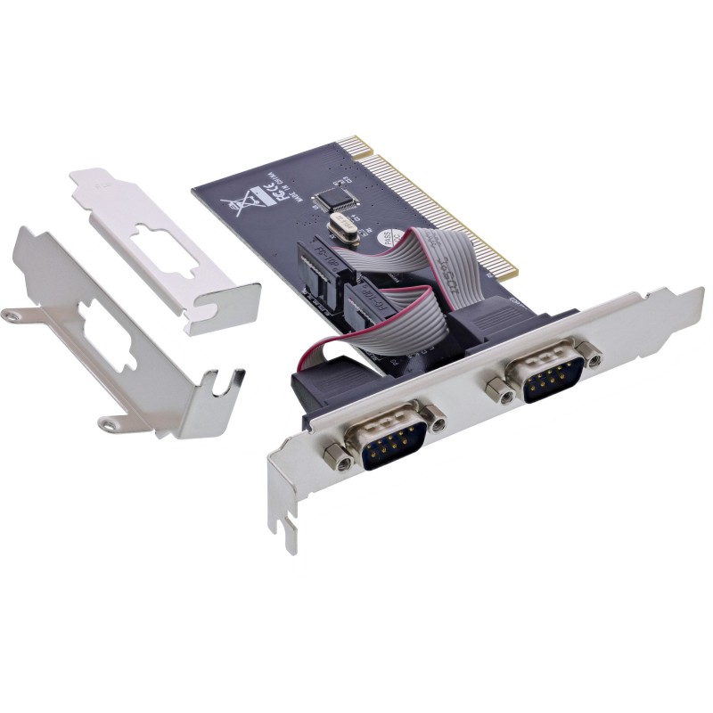 InLine Scheda di interfaccia, 2x seriale a 9 pin, PCI