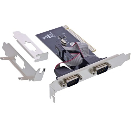 InLine Scheda di interfaccia, 2x seriale a 9 pin, PCI