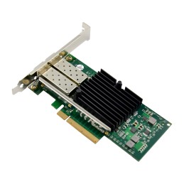 InLine Dual 10-Gigabit Netzwerkkarte, 2x SFP+, PCIe x8, inkl. LP Slotblech