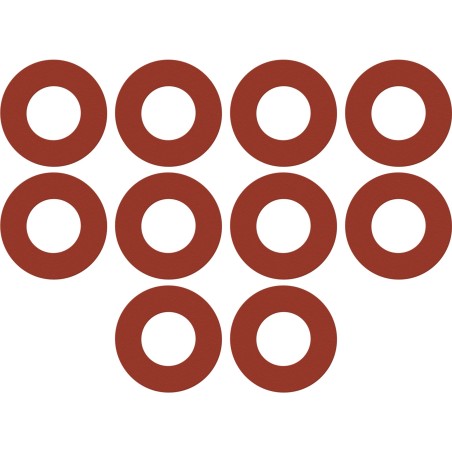 InLine Rondelle disaccoppiamento, antivibrazione Mainboard, 10pz