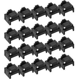 InLine RJ45 Portblocker, 20 Blocker Nachfüllpack, schwarz