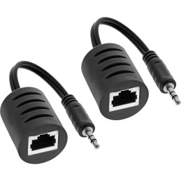 InLine 89002 AV extender Black