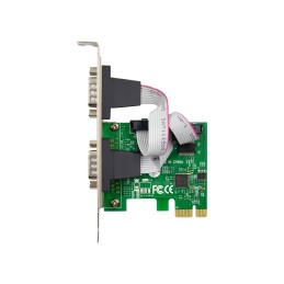 InLine Schnittstellenkarte, 2x Seriell 9-pol, PCIe (PCI-Express)