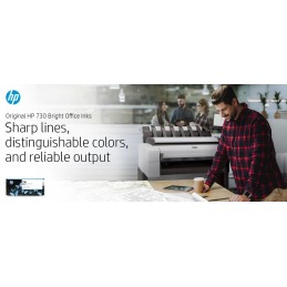 HP Cartuccia di inchiostro grigio DesignJet 730