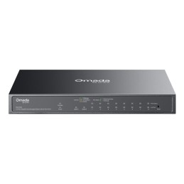 TP-Link Omada ES210GP network switch Managed L2 Gigabit Ethernet (10 100 1000) Power over Ethernet (PoE) DIN rail Black