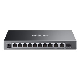 TP-Link Omada ES210GP network switch Managed L2 Gigabit Ethernet (10 100 1000) Power over Ethernet (PoE) DIN rail Black