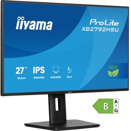 iiyama ProLite XB2792HSU-B1 Monitor PC 68,6 cm (27") 1920 x 1080 Pixel Full HD LED Nero