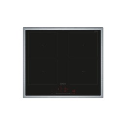 Siemens iQ500 ED645HQC1E hob Black, Stainless steel Built-in 60 cm Zone induction hob 4 zone(s)