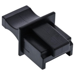 InLine Staubschutz, für RJ45 Buchse, schwarz 100er Pack